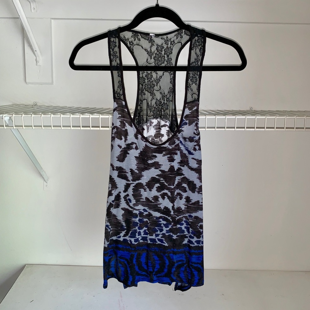 Lace Scoop Neck Top